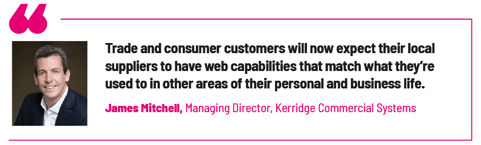 James Mitchell, Managing Director, Kerridge Commercial Systems